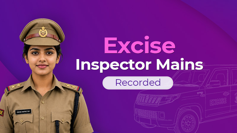 Long Banner Excise Inspector Recorded